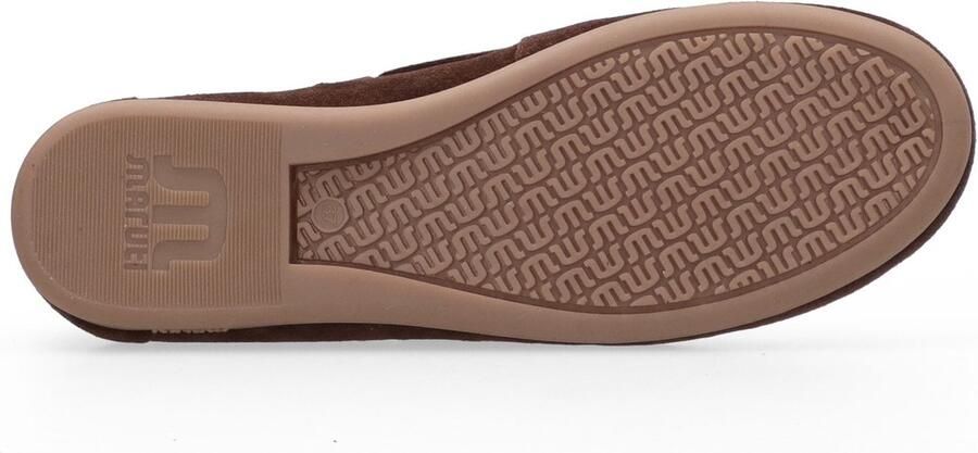 Maruti Eliza Suede Brown damessloafer Tijdloos & comfortabel Bonne Shoe