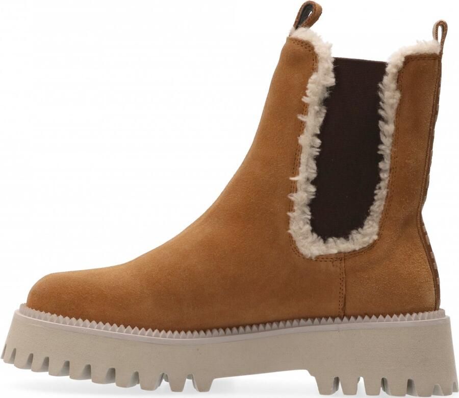 Maruti Emma Chelsea boots Tan Cognac Teddy - Foto 3