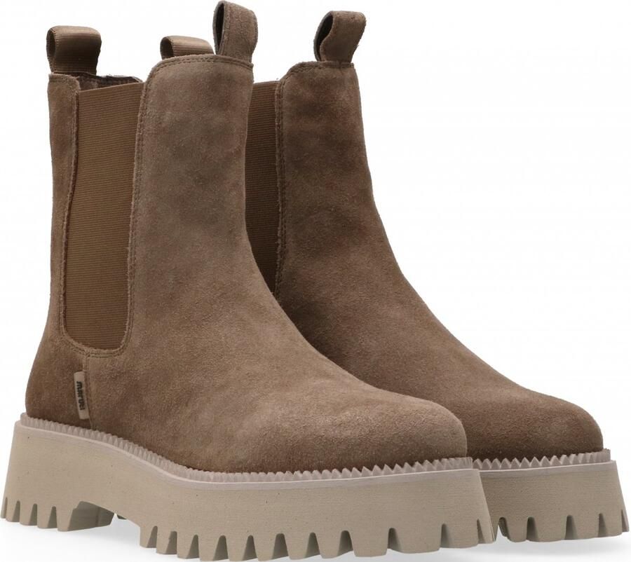Maruti Emma Chelsea boots Taupe Bruin Dames - Foto 4