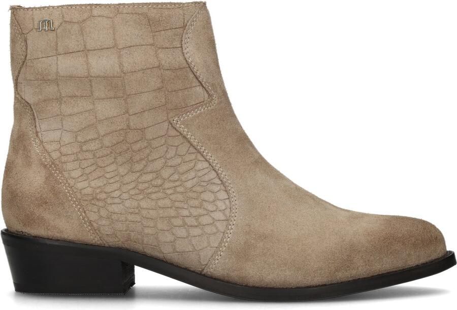 Maruti Enkellaars Gavi Taupe Suede 66.1942.01-L00