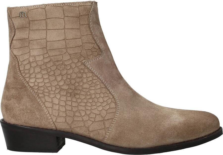 Maruti Enkellaars Gavi Taupe Suede 66.1942.01-L00