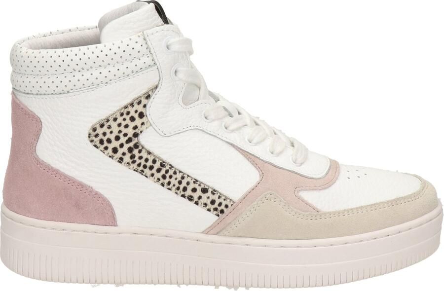 Maruti Mona White Pink Sneakers hoge - Foto 17
