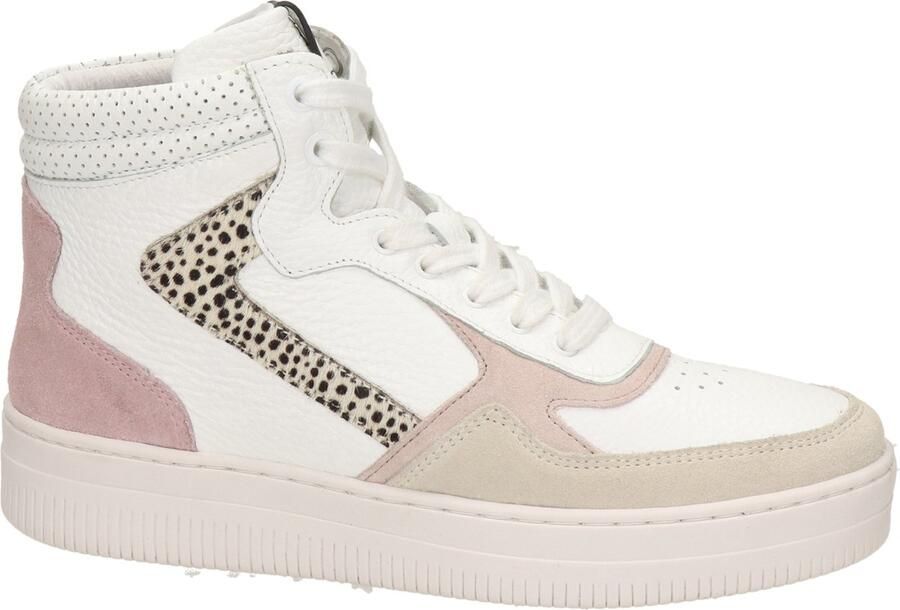 Maruti Mona White Pink Sneakers hoge sneakers - Foto 13