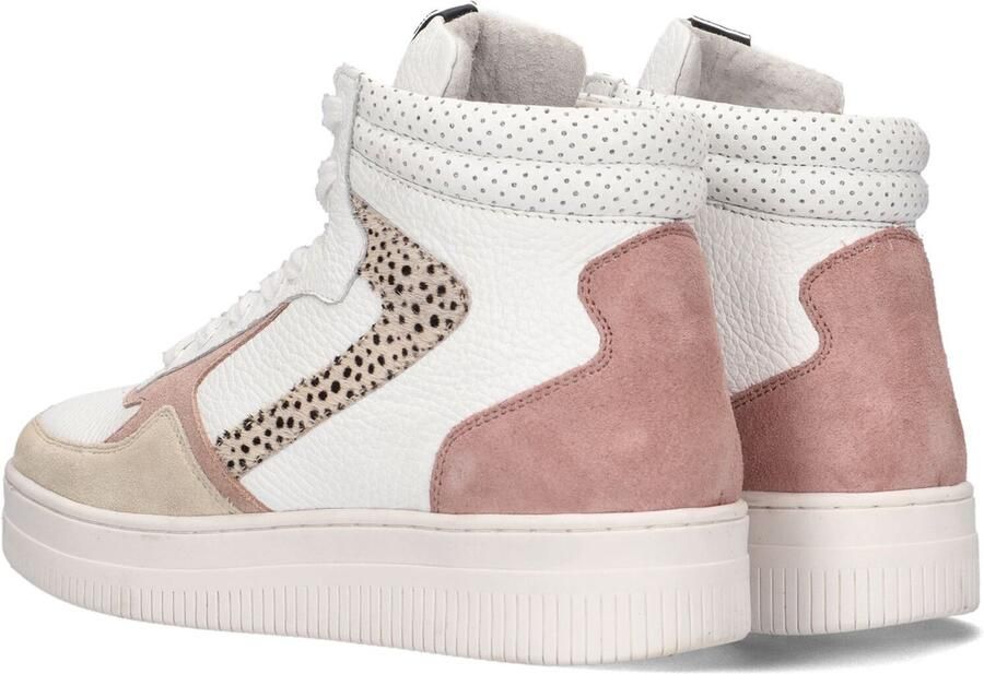 Maruti Mona White Pink Sneakers hoge sneakers - Foto 12