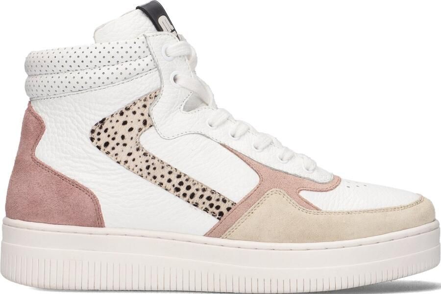 Maruti Mona White Pink Sneakers hoge sneakers - Foto 16