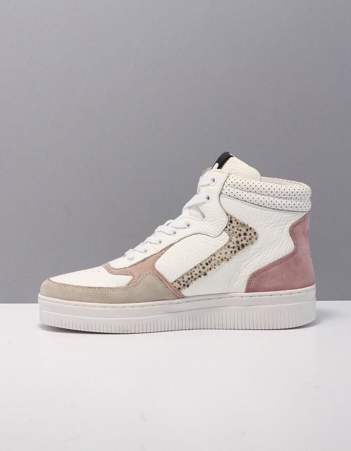 Maruti Mona White Pink Sneakers hoge sneakers - Foto 8