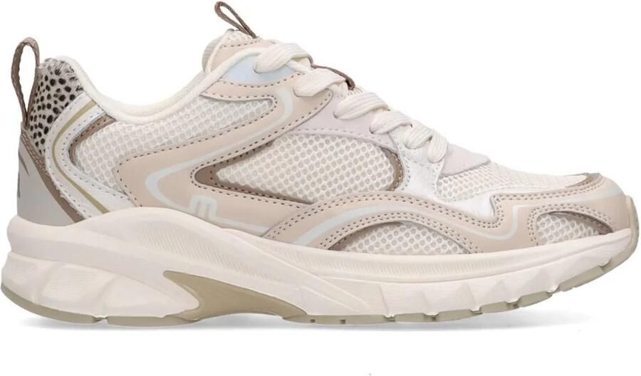 Maruti Novi Leath V17 Sneakers Offwhite Beige Leer en Textiel Dames Offwhite Beige - Foto 2