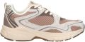 Maruti Novi Leather Nude J39 Sneakers Offwhite Beige Tijgerprint Leer en Mesh Dames Offwhite Beige Tijgerprint - Roze