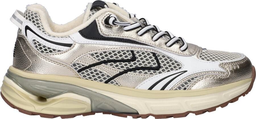 Maruti Riva Sneakers Dames Goudkleurig - Foto 5