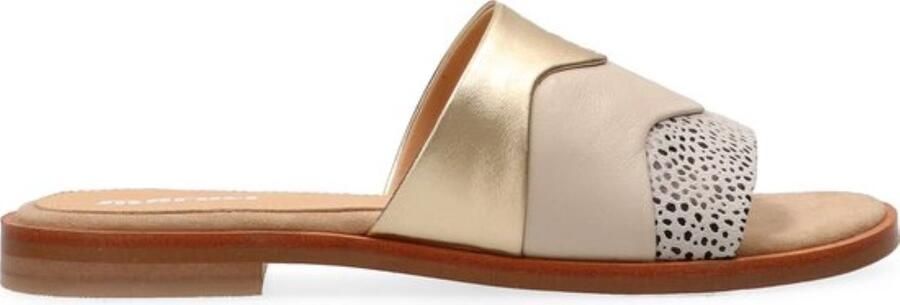 Maruti Tuba Leather Gold Pixel Offwhite