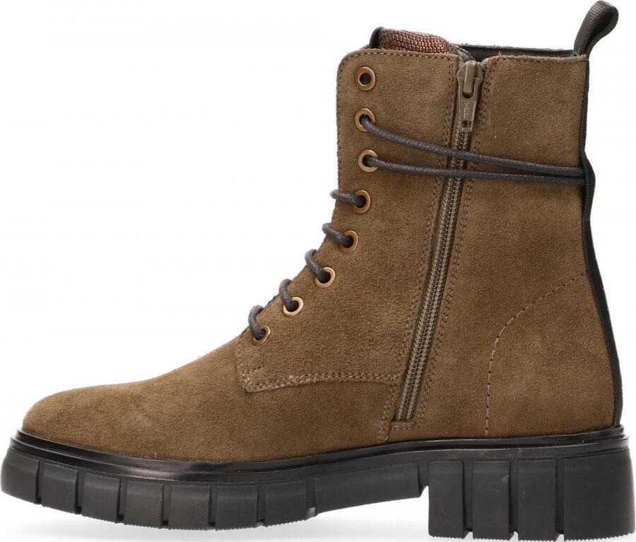 Maruti Tyler Boots Bruin Womens Khaki Lizard Bronz - Foto 4