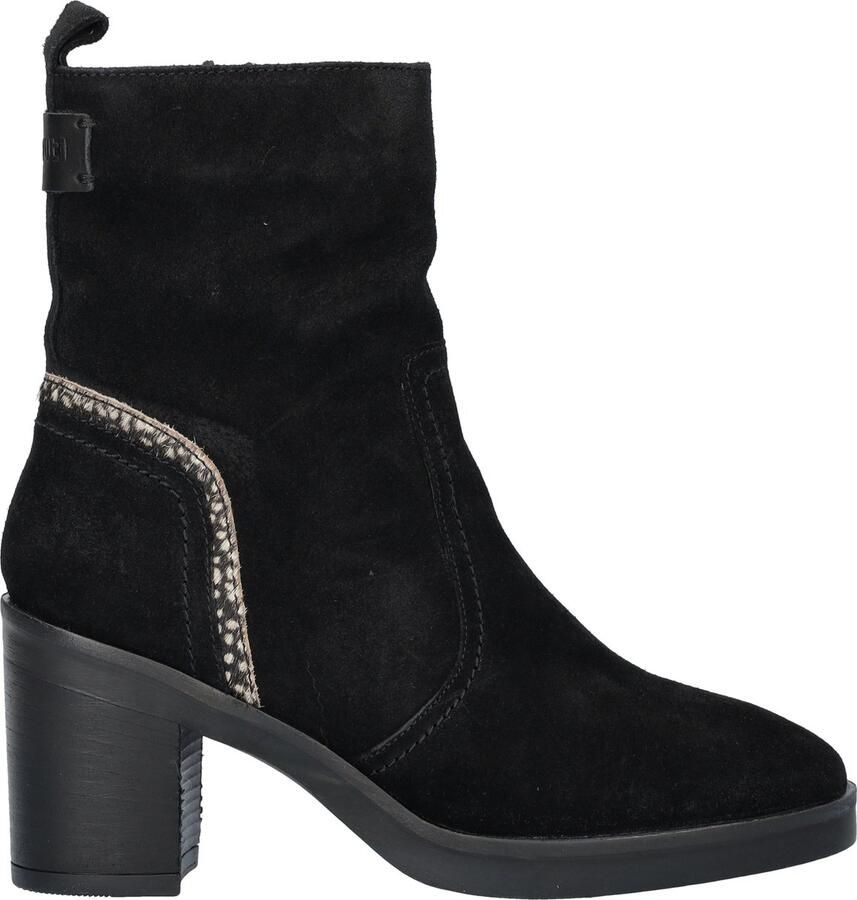 Maruti Vanity Enkellaarsjes op hak Zwart Black Pixel Black - Foto 2