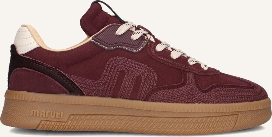 Maruti Bordo Suede Dames Sneakers Yale 66.1844.05-F36 - Foto 2