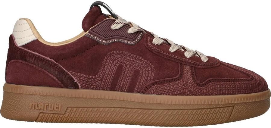 Maruti Bordo Suede Dames Sneakers Yale 66.1844.05-F36 - Foto 4