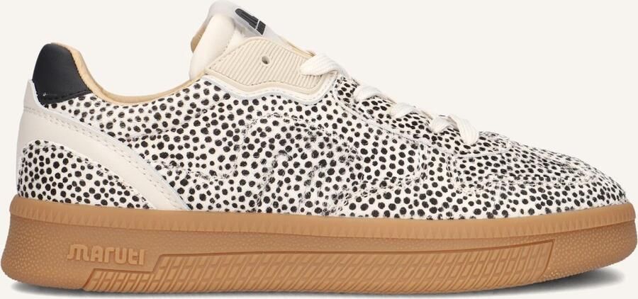 Maruti Yale Sneakers Dames Leren Sneaker Beige