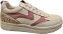 Maruti Mave Leather B6A white pink p Sneakers - Thumbnail 1