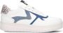 Maruti Witte lage sneakers met ponyhaar en suède White Dames - Thumbnail 1