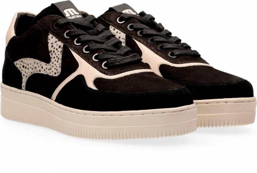 Maruti Momo Sneakers Zwart Black Offwhite Pixel