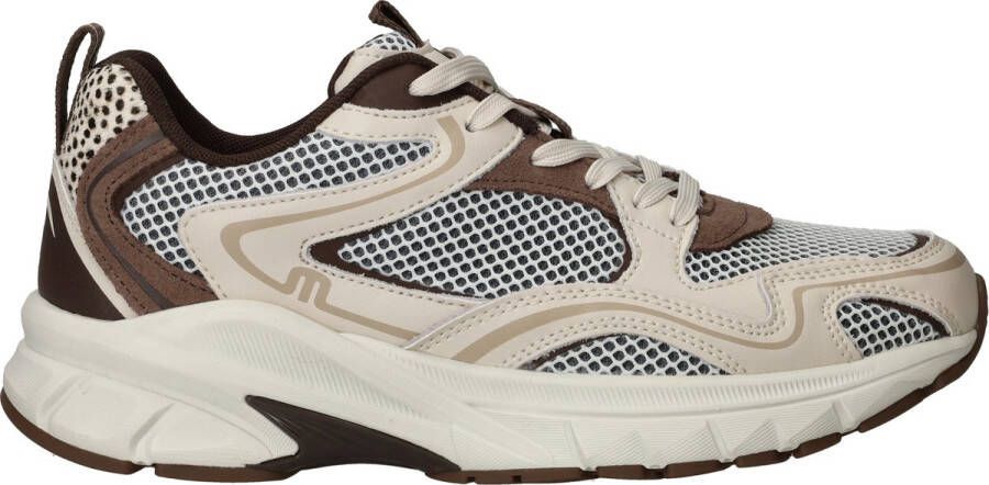 Maruti Novi Sneakers Dames Leren Sneaker Wit