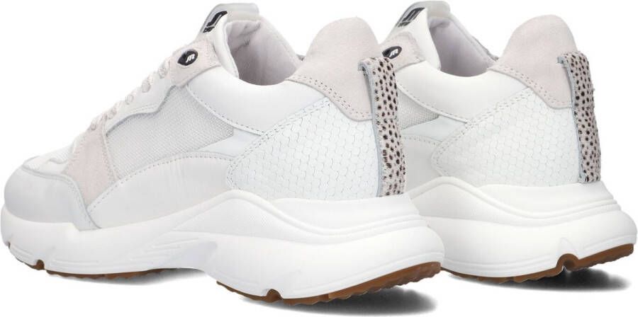 Maruti Raven Sneakers Leren Sneaker Dames Wit