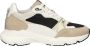 Maruti Raven beige black white Zwart Leer Lage sneakers Dames - Thumbnail 1