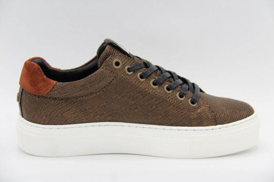 Maruti sneaker dames Ted lwather Lizard bronz