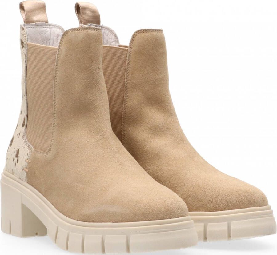 Maruti Timi Chelsea Boots Splash Beige Splash Gold