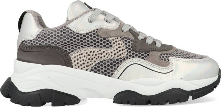 Maruti Toni Sneakers Metallic Silver Grey Pixel