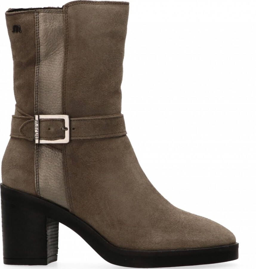 Maruti Veda Enkellaarsjes op hak Taupe Metallic Bronze