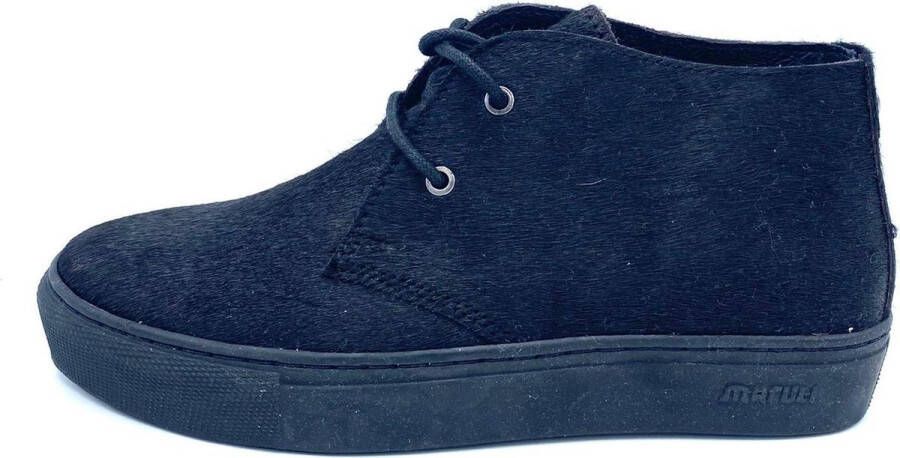 Maruti Wing hairon leather Black