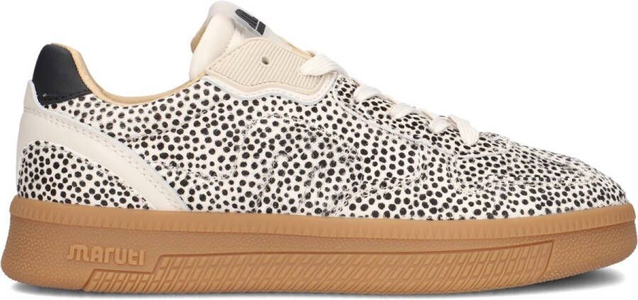 Maruti Yale Sneakers Leren Sneaker Dames Beige