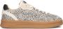 Maruti Yale Sneakers Leren Sneaker Dames Beige - Thumbnail 1