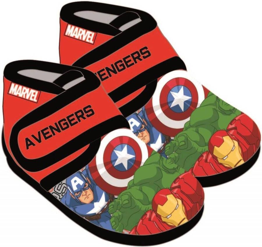 Marvel Avengers Sloffen Captain America Hulk Iron