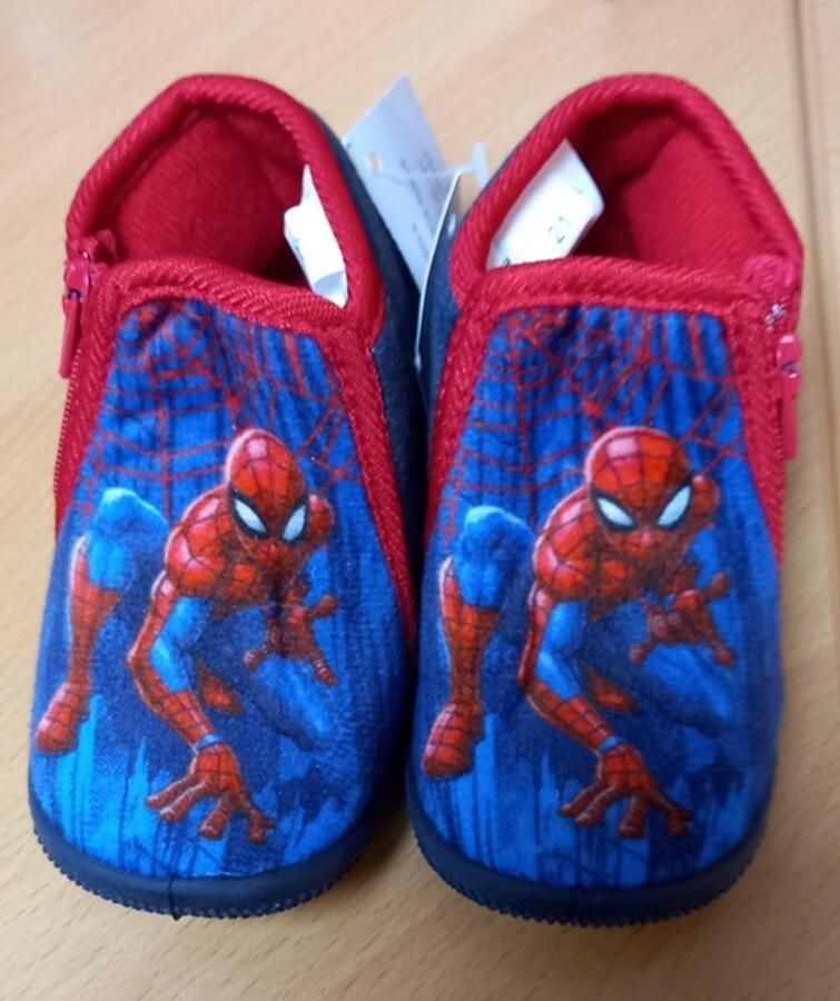 Marvel Spider pantoffels sloffen rits rubberen zool