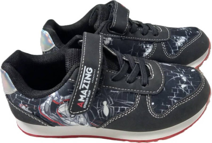 Marvel Spider sneakers sportschoenen zwart