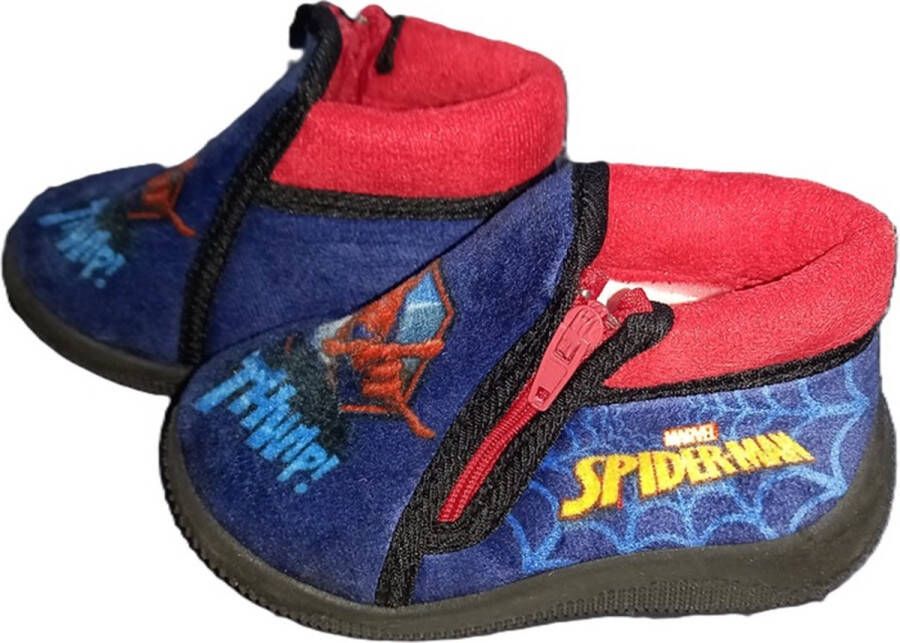 Marvel Spider pantoffels sloffen rits rubberen zool