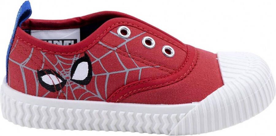 Marvel Spiderman sneakers veterloos instappers pvc zool elastisch