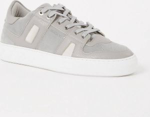 Mason Garments Bari sneaker van leer met suède details