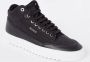 Mason Garments Essenziale Mid Sneakers Black Heren - Thumbnail 1