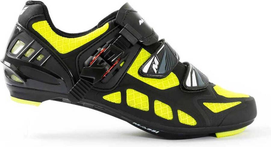 MASSI Nexus Krono Racefiets Schoenen Geel Zwart Man