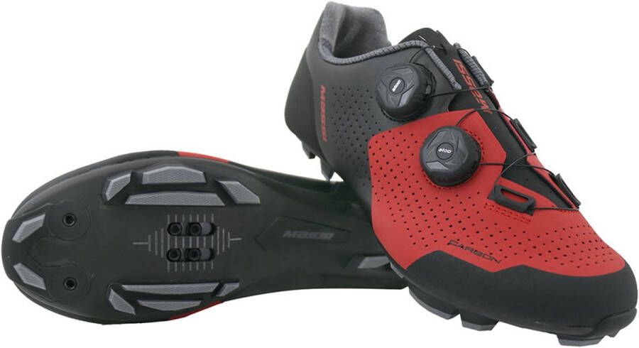 MASSI Proteam Carbon Mtb-schoenen Rood Man