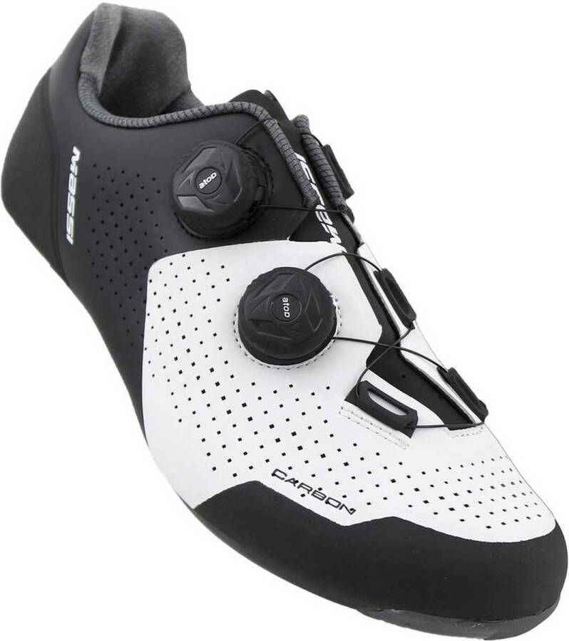 MASSI Proteam Carbon Racefiets Schoenen Wit Man