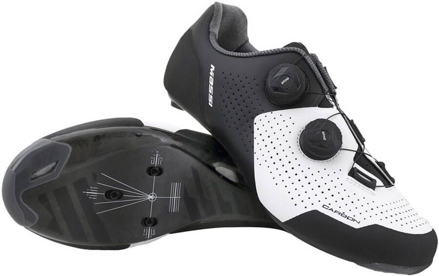 MASSI Proteam Carbon Racefiets Schoenen Wit Man - Foto 2