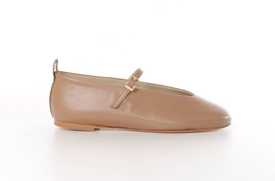 MAURY dames ballerina Osaka tuape leder