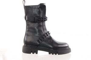 MAURY dames bikerboot zwart