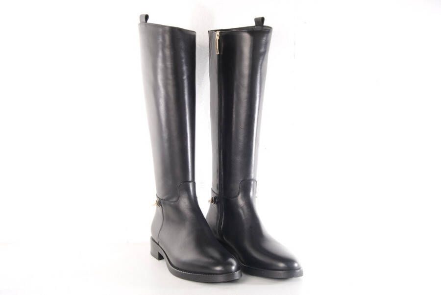 MAURY dames laars Rosanna leder zwart