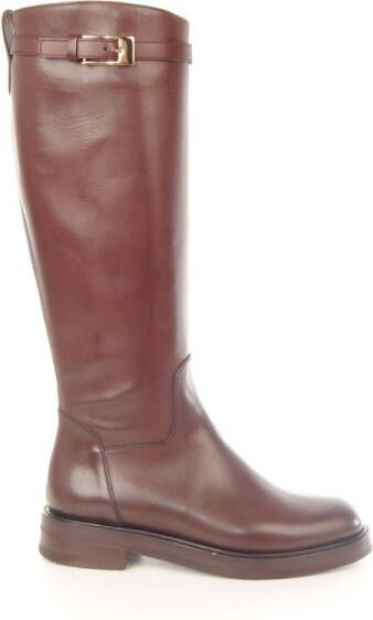 MAURY dames laarzen Bari leder bordo