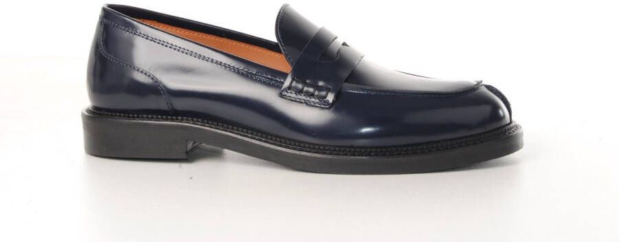 MAURY dames loafer Atomic gepollierd leder blauw