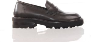 MAURY dames loafer donkerbruin