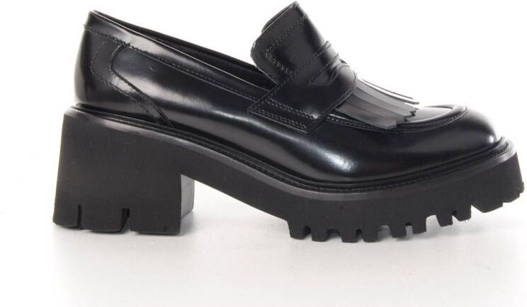 MAURY dames loafer Maya gepolierd leder zwart